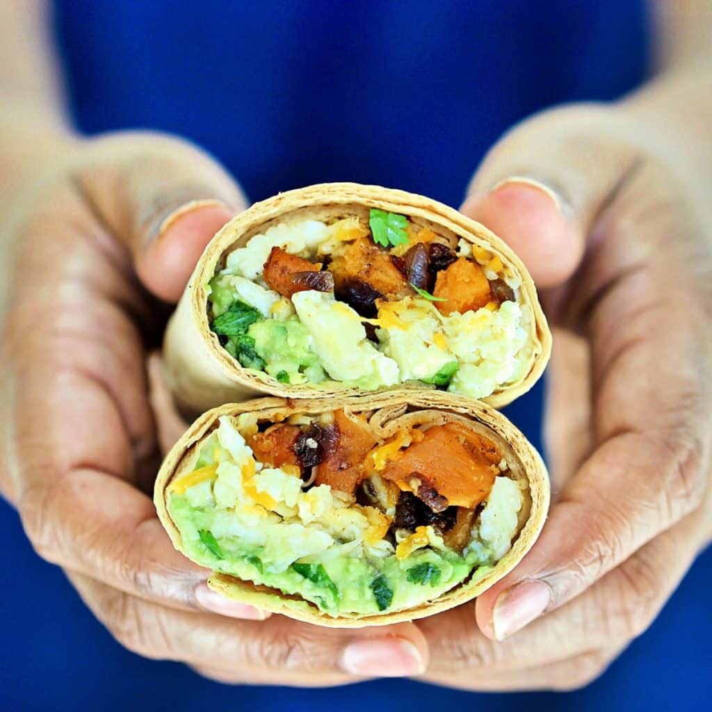 Balanced Breakfast Burritos