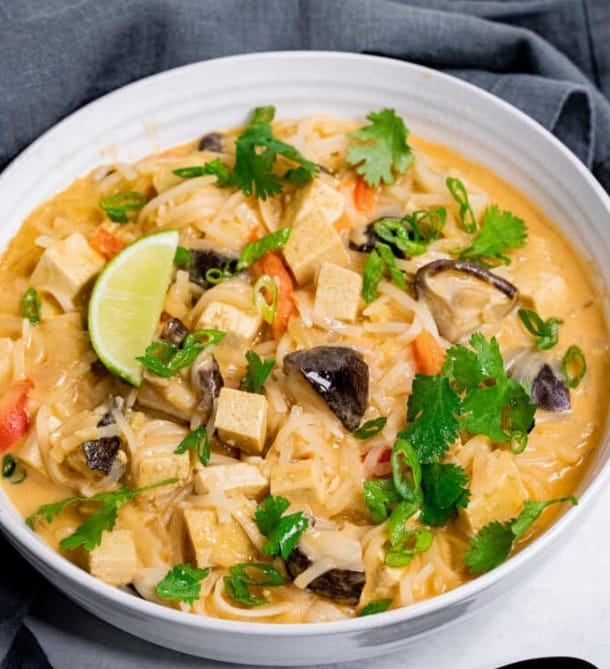 Tom Kha Vegetarian Soup Recipe