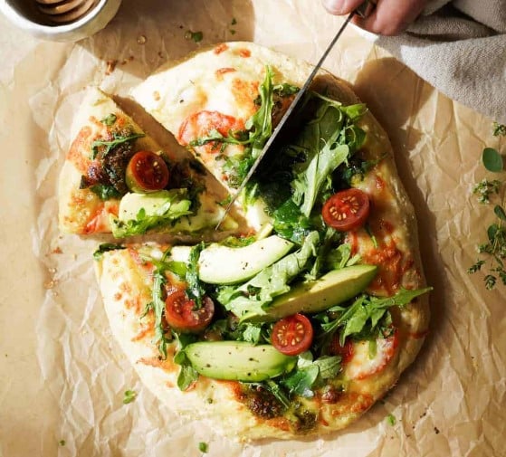 Vegetarian Breakfast Pizza Recipe