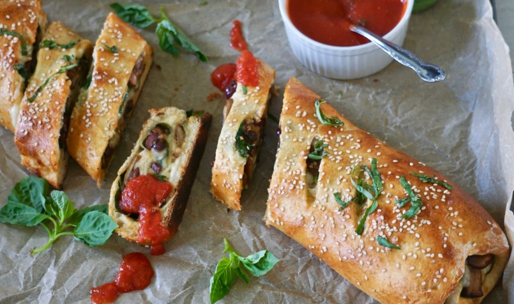 Vegetarian Stromboli Recipe