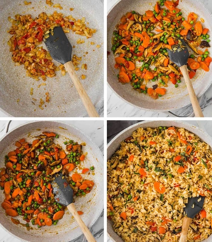 Vegetarian Thai Fried Rice Recipe