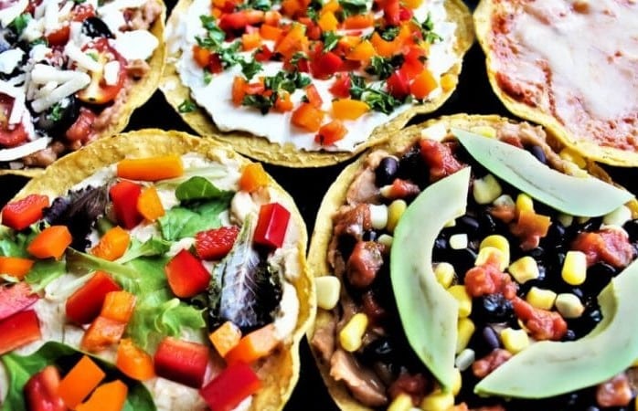 Vegetarian Tostada Recipe