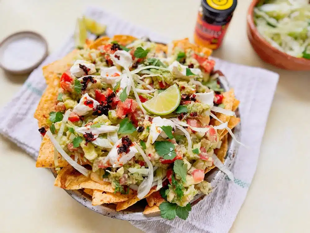 Mexican-Inspired Vegetarian Nachos