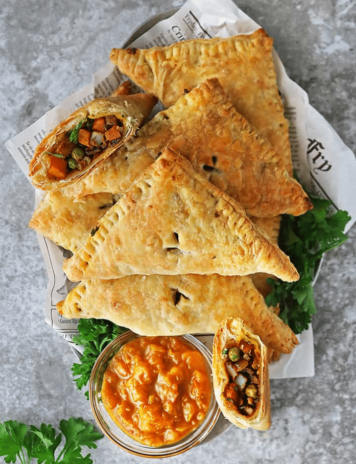 Savory Vegetable Puff Pastry