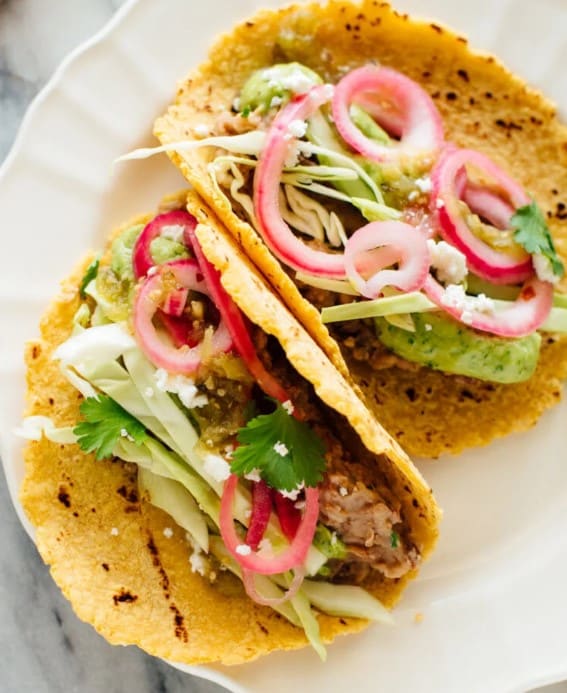 Soft Taco Vegetarian Recipe