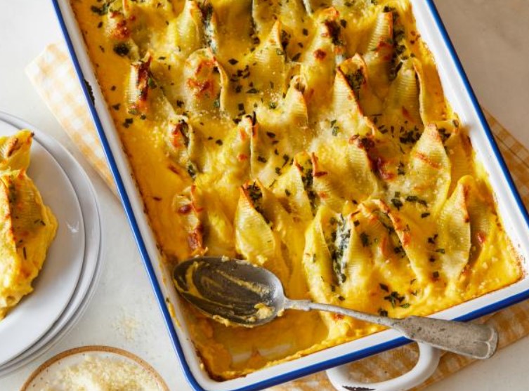 Butternut Squash Stuffed Shells