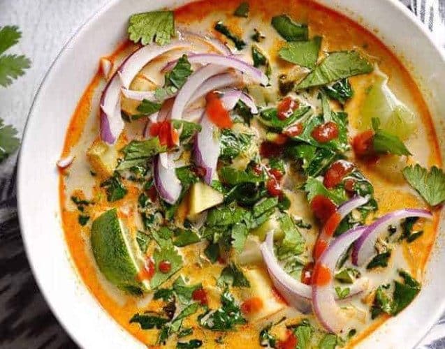 Thai Curry Vegetable Soup