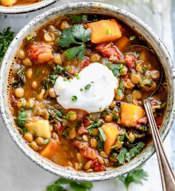 Vegetarian Lentil Soup Recipe