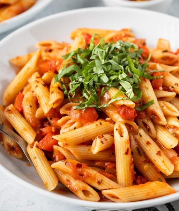 Vegetarian Penne Arrabbiata Recipe